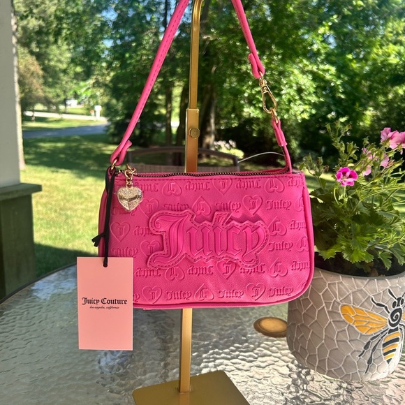 NWTJuicy Couture Pink Shoulder Bag - Picture 1 of 6